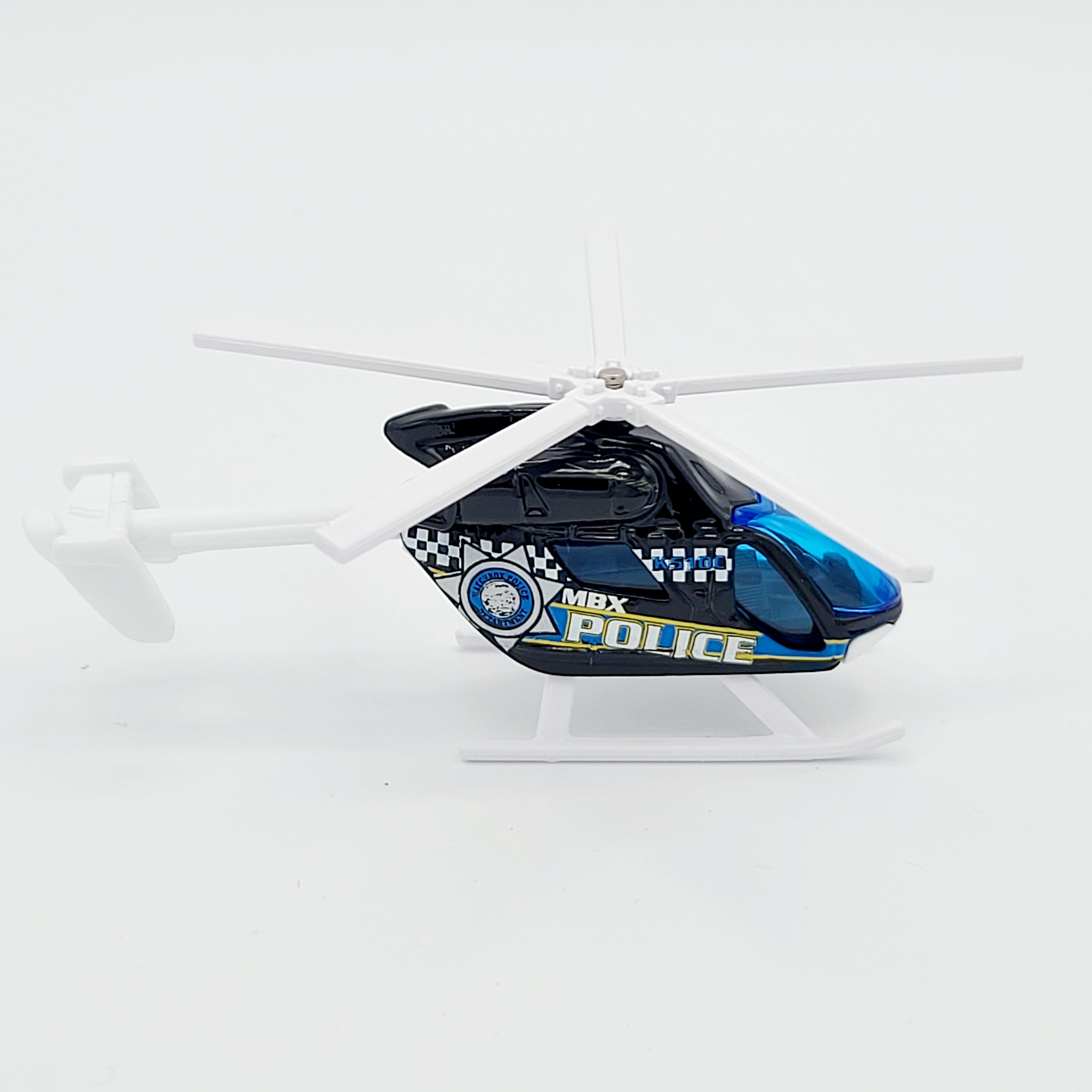 Matchbox Airblade Helicopter "Police" (2012 Sky Busters - Mission Force Exclusive)